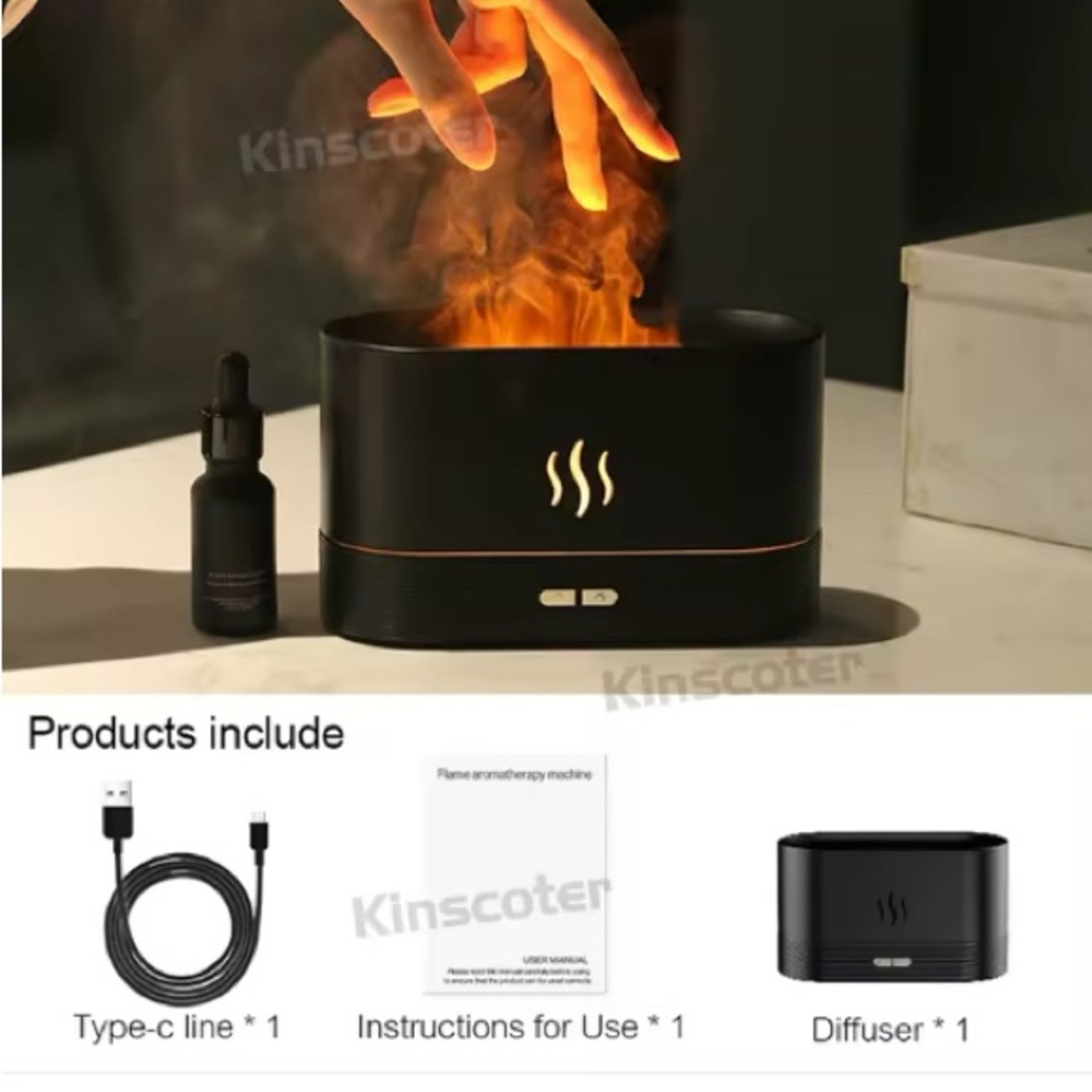 Black Aroma Diffuser - Picture 2 of 3